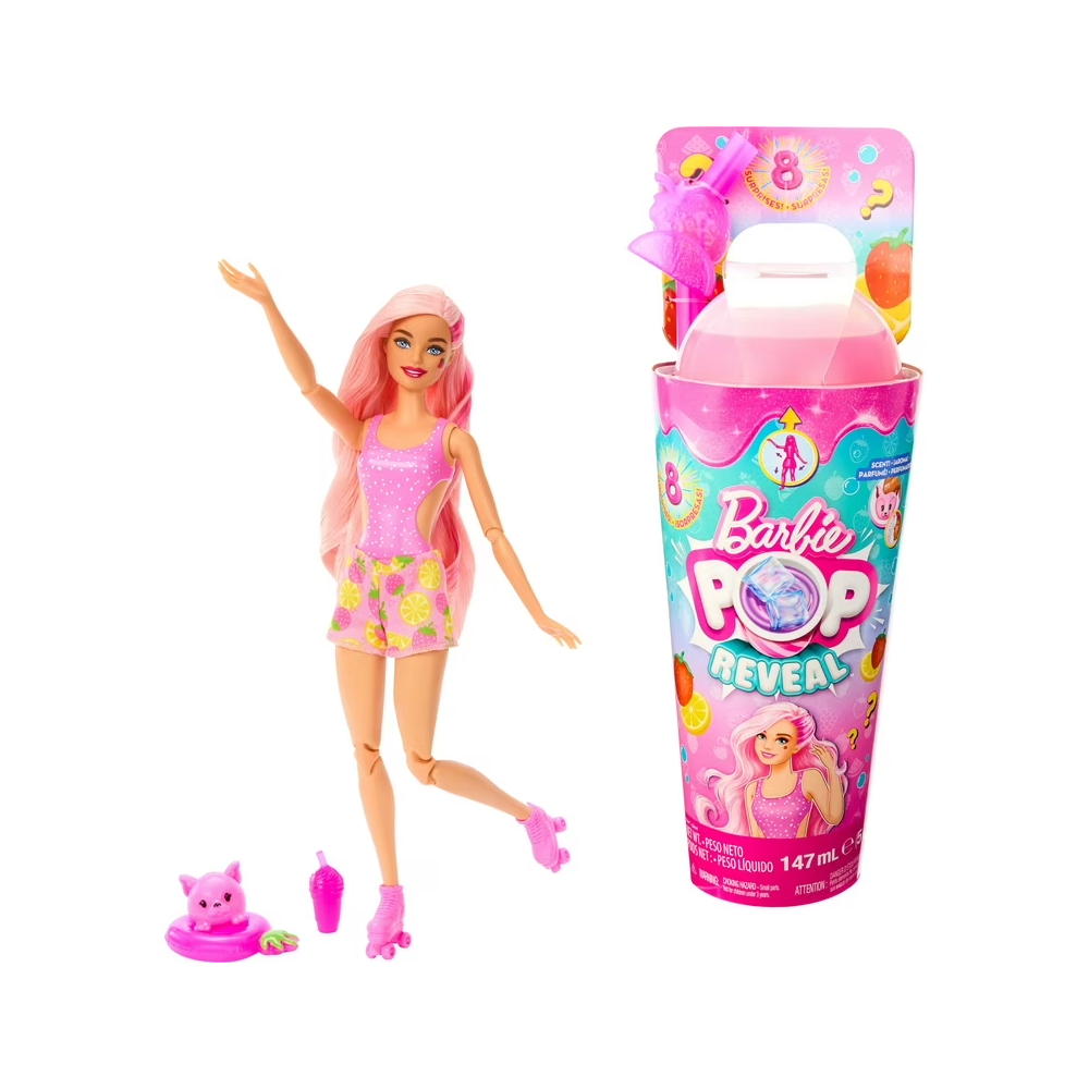 Barbie Barbie Pop Reveal Surprise Doll with Accessories – Lemon Series | BK334 - Home & Kitchen - Lebanon
