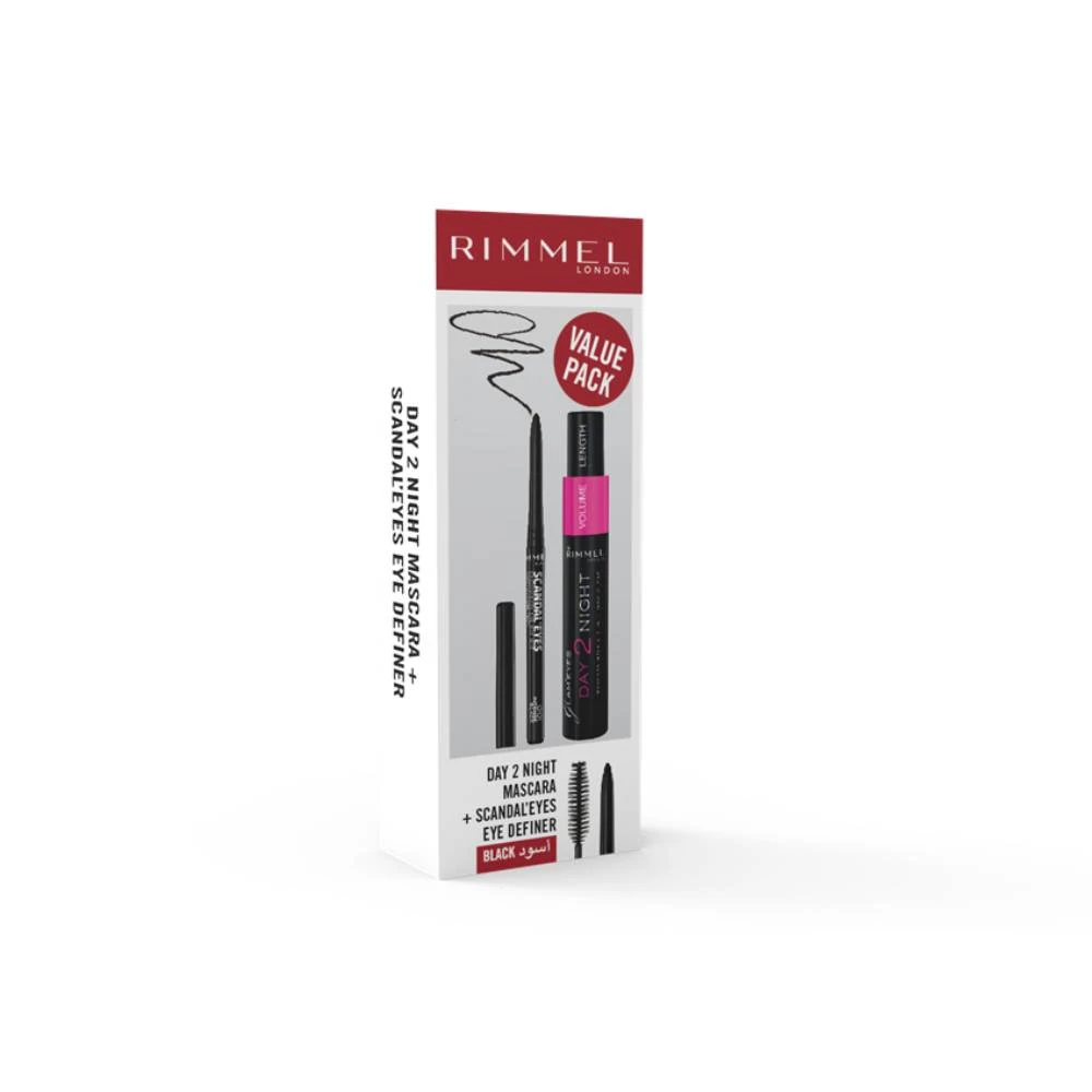 Rimmel Day2Night Mascara + Free Kohl Eyeliner Kit | 276002