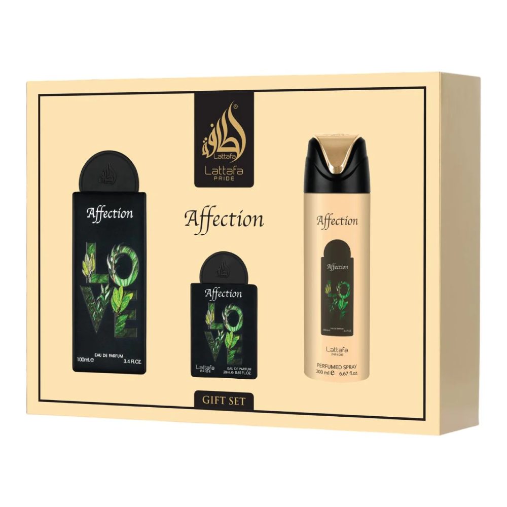 Lattafa Lattafa Pride Giftset Affection 3pcs - Beauty & Personal Care - Lebanon