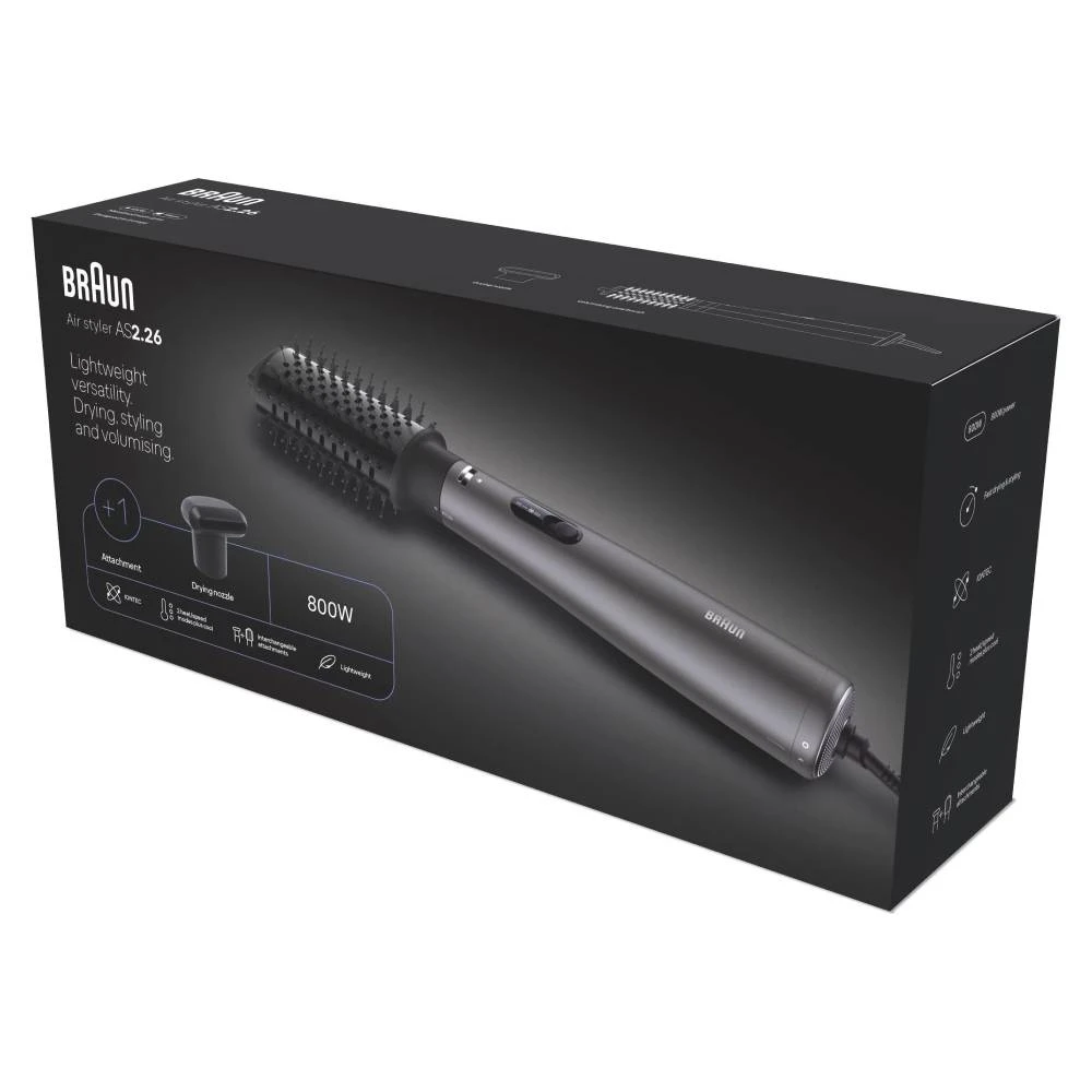 Braun Airstyler Airbrush Grey 800W | AS226E