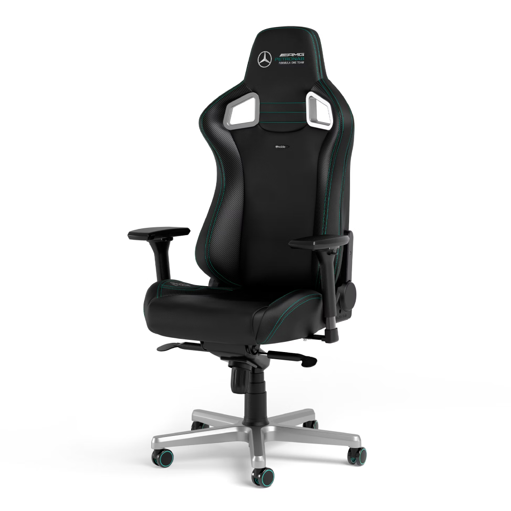 Noblechairs Noblechairs EPIC Mercedes-Benz AMG Petronas Formula One Team Edition | NBL-EPC-PU-MPF - Computers & Tech - Lebanon