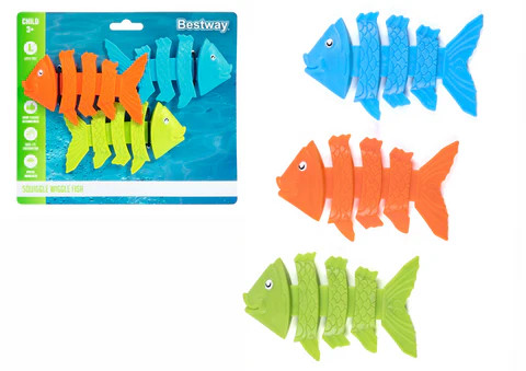 Kids Diving Toys Fish Bone Set - Multi Color | 585-7 - Toys & Games - Lebanon