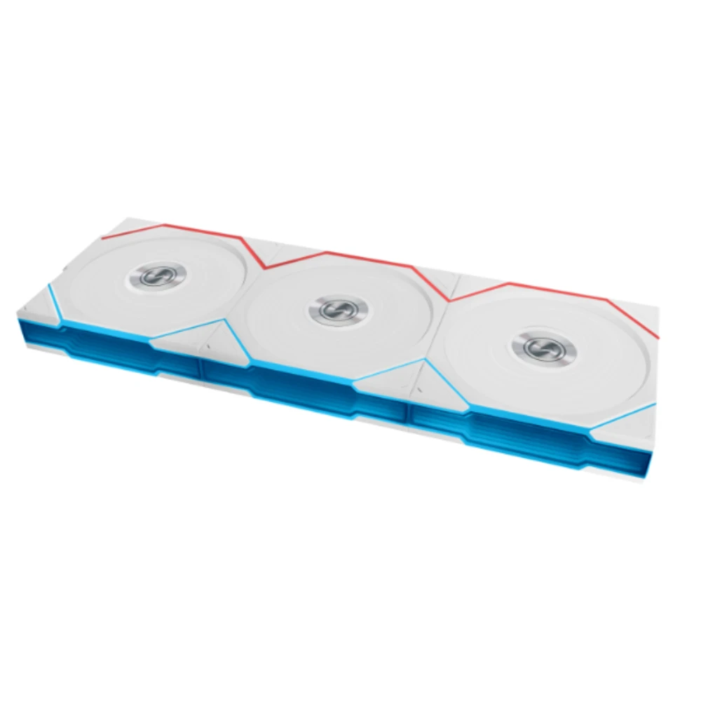 Lian Li Lian Li UNI FAN TL Wireless Reverse 120 White Triple Pack | G99.12RTL1W3W.00 - Home & Kitchen - Lebanon