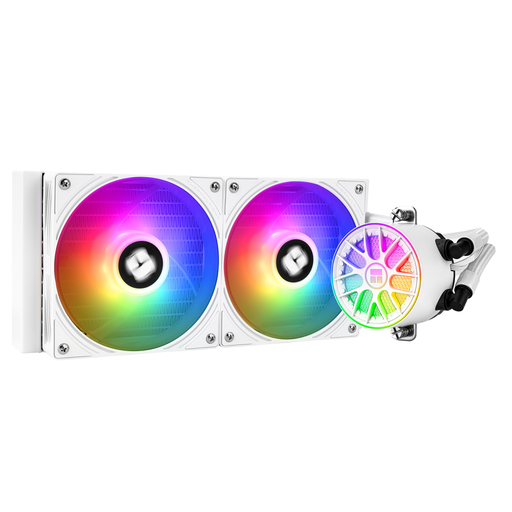 Thermalright Thermalright Aqua Elite 240 V6 Liquid CPU Cooler ARGB - White - Computers & Tech - Lebanon