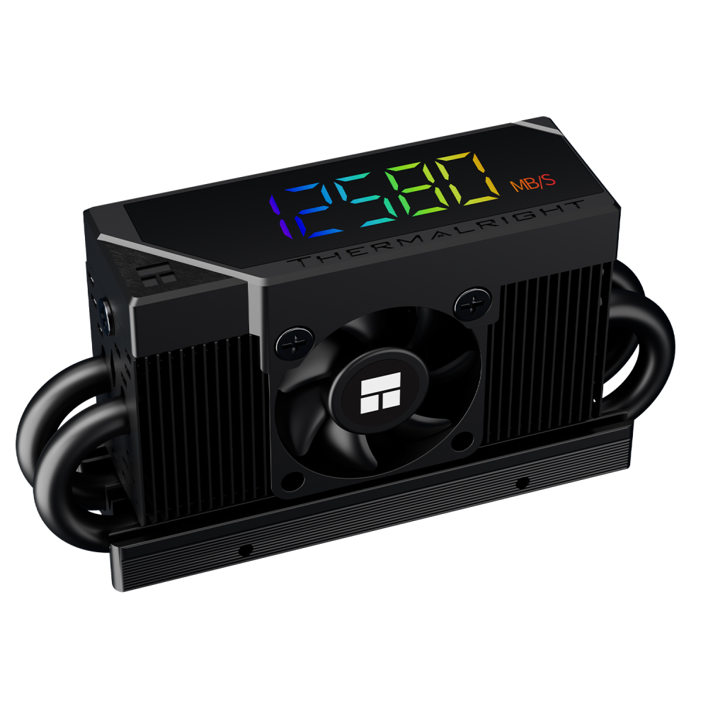 Thermalright Thermalright HR-10 2280 PRO Digital Black heatsink M.2 2280 SSD Cooler | HR-10 2280 PRO - Computers & Tech - Lebanon