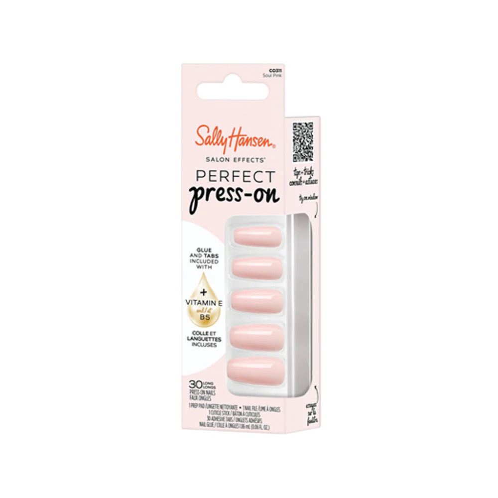 Sally Hansen Sally Hansen Press On Nails - Soul Pink | 289534 - Beauty & Personal Care - Lebanon