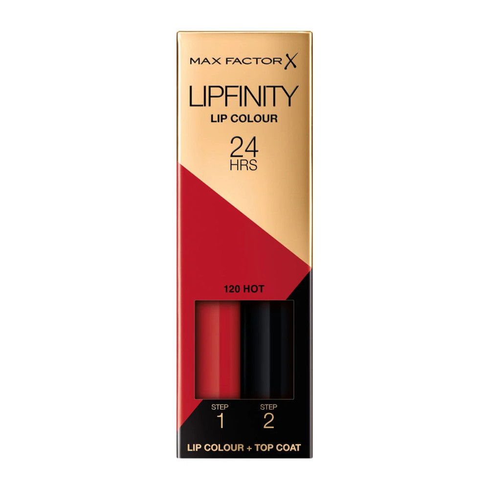 Max Factor Max factor Lipfinity Lipfinity Liquid Lipstick - 120 Hot | 65472 - Beauty & Personal Care - Lebanon