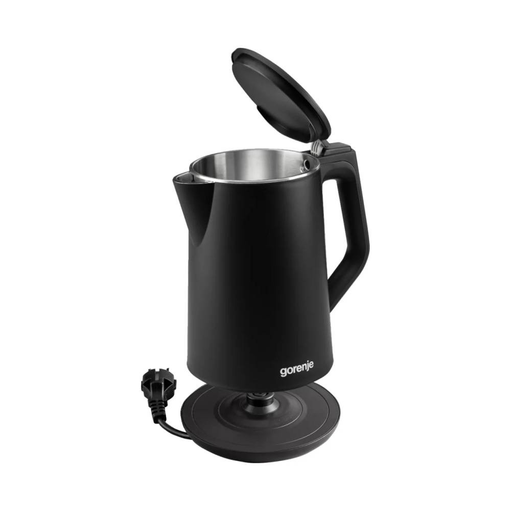 Gorenje Gorenje Electric Kettle Cool Touch 1.5L 2200W Black | K15DWBK - Home & Kitchen - Lebanon