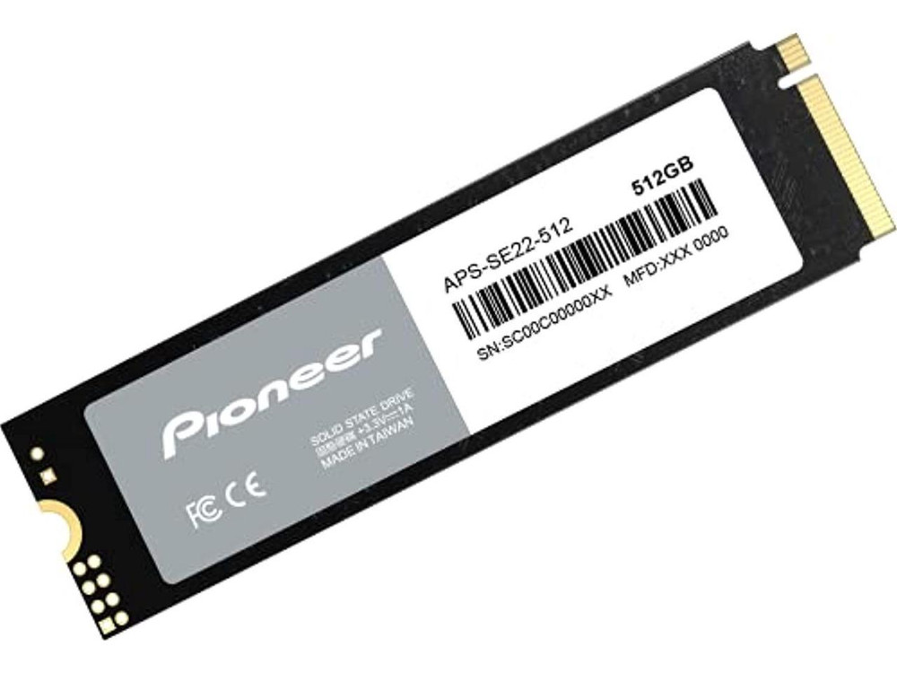 Pioneer Pioneer SSD M.2 2280 PCIe NVMe 512GB Gen 3 | APS-SE22-512 - Computers & Tech - Lebanon