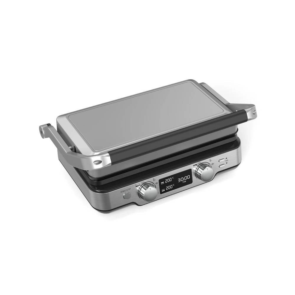 Superchef Super Chef Contact Grill 2000W Non-Stick Stainless Steel | IT-8806 - Home & Kitchen - Lebanon