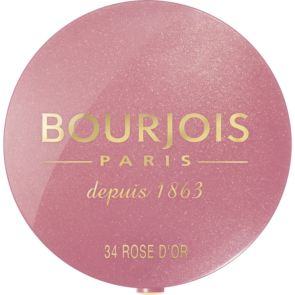 Bourjois Bourjois Little Round Pot Blusher - 34 Rose D’or - Home & Kitchen - Lebanon