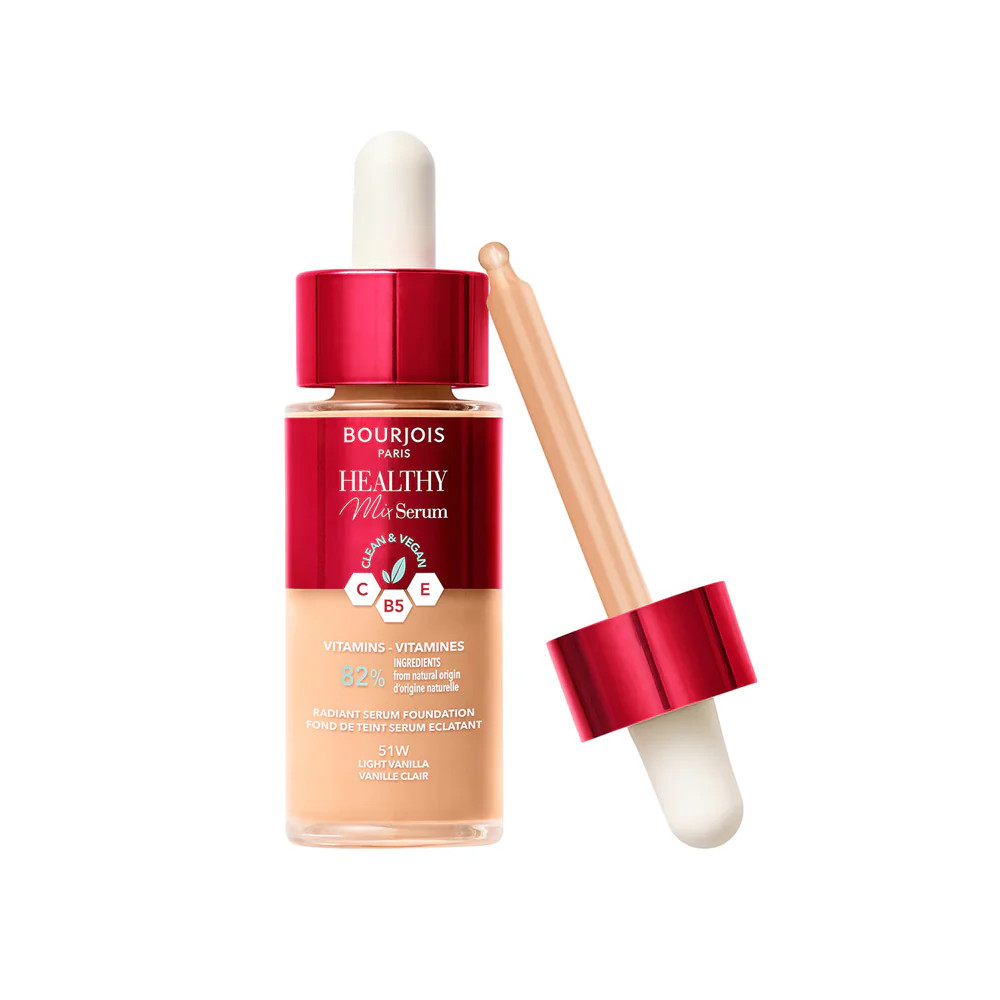 Bourjois Bourjois Healthy Mix Serum Foundation - 51-Light Vanilla | 276592 - Beauty & Personal Care - Lebanon