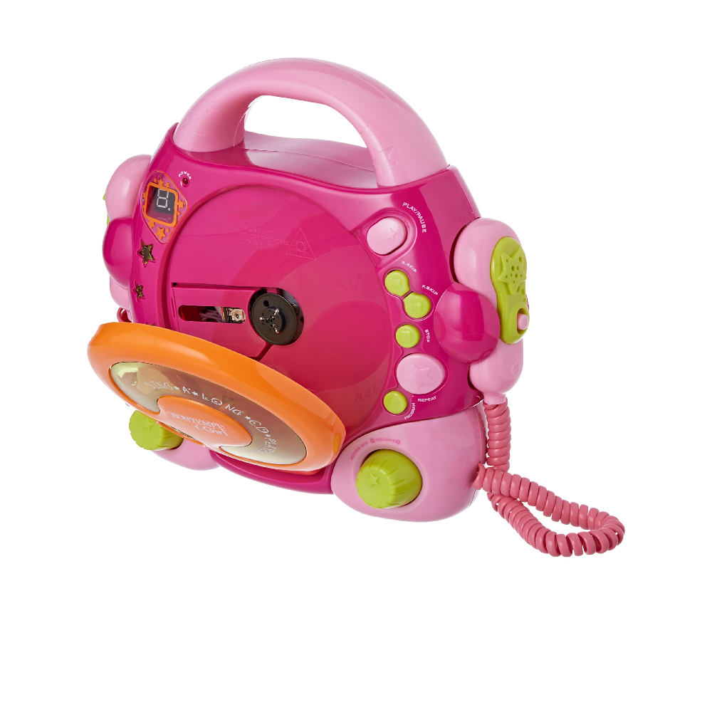 Bontempi CD Player with 2 Microphones for Kids | SD9971 - Toys & Games - Lebanon