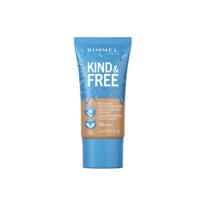 Rimmel Rimmel Kind & Free Moisturising Skin Tint Foundation - 160 Vanilla | 260145 - Beauty & Personal Care - Lebanon