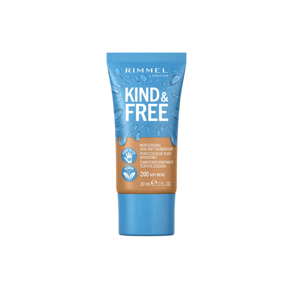 Rimmel Rimmel Kind & Free Moisturising Skin Tint Foundation - 200 Soft Beige | 268924 - Beauty & Personal Care - Lebanon