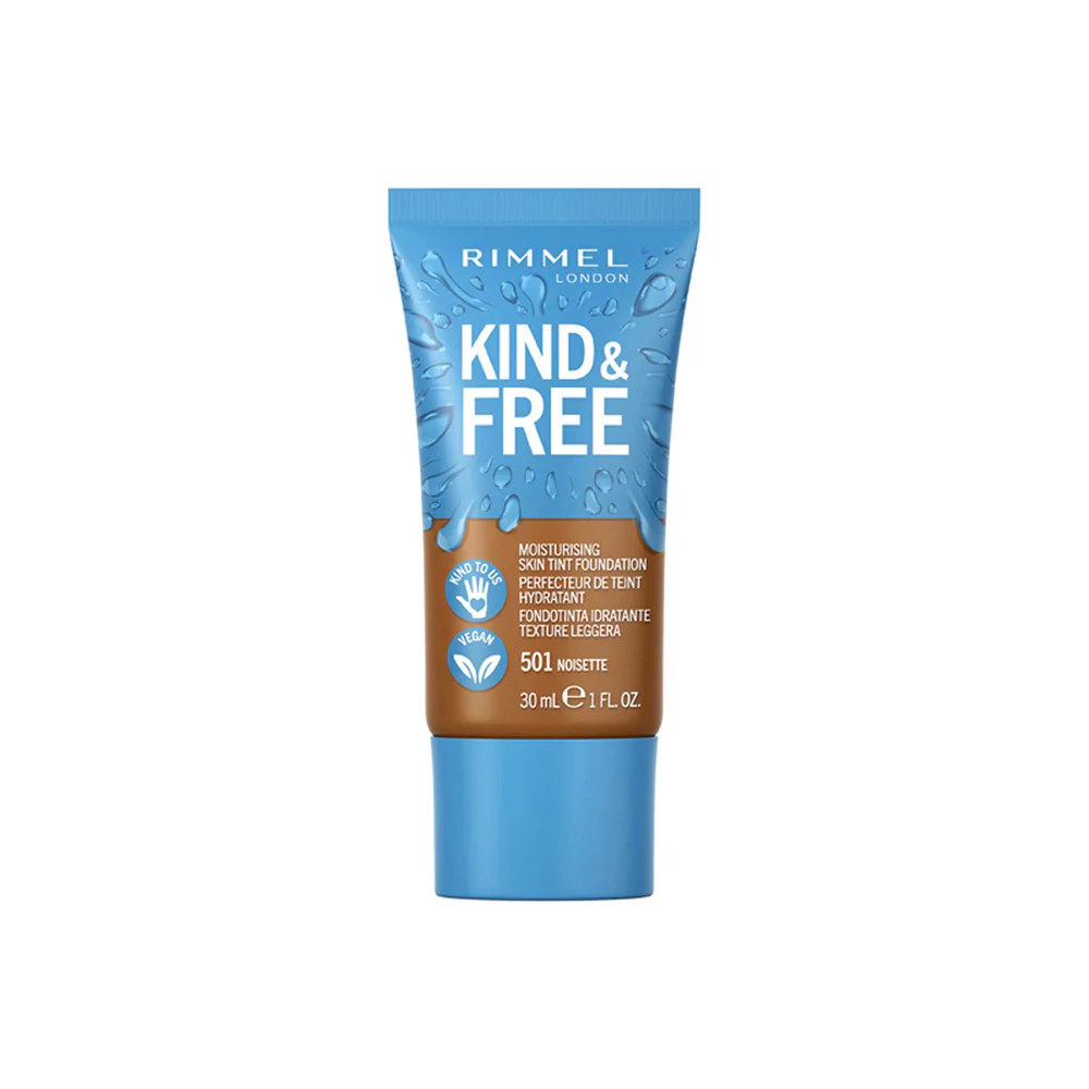 Rimmel Rimmel Kind & Free Moisturising Skin Tint Foundation - 501 Noisette | 270727 - Beauty & Personal Care - Lebanon