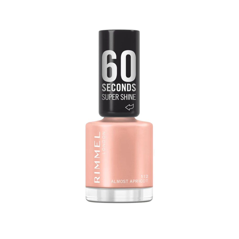 Rimmel 60 Seconds Super Shine Nail Polish - 112 Almost Apricot | 292946