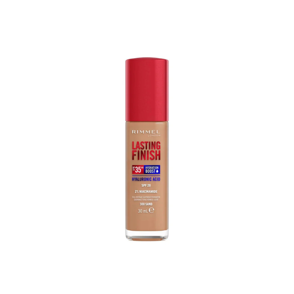 Rimmel Rimmel Lasting Finish 35Hrs Hydra Boost Foundation - 300 - Sand | 273812 - Beauty & Personal Care - Lebanon