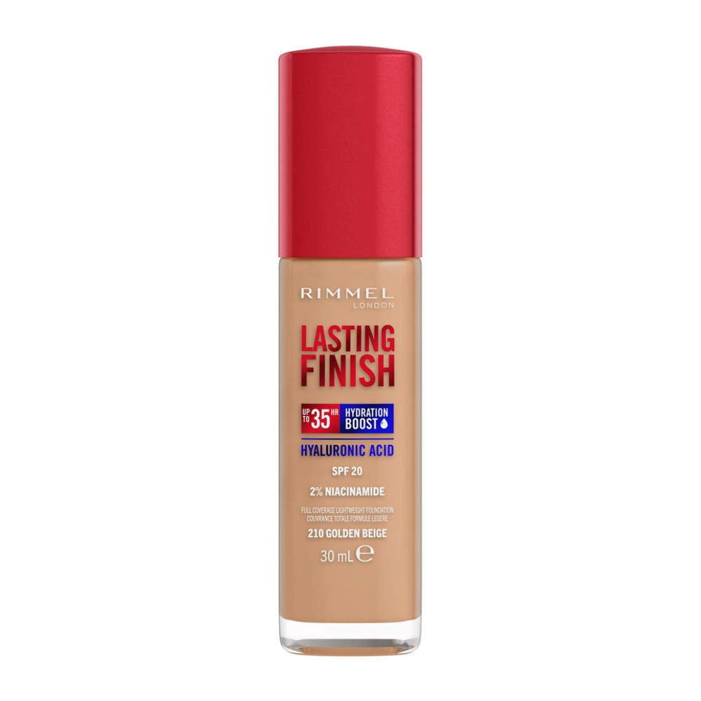 Rimmel Rimmel Lasting Finish 35Hrs Hydra Boost Foundation - 210 - Golden Beige | 273811 - Beauty & Personal Care - Lebanon