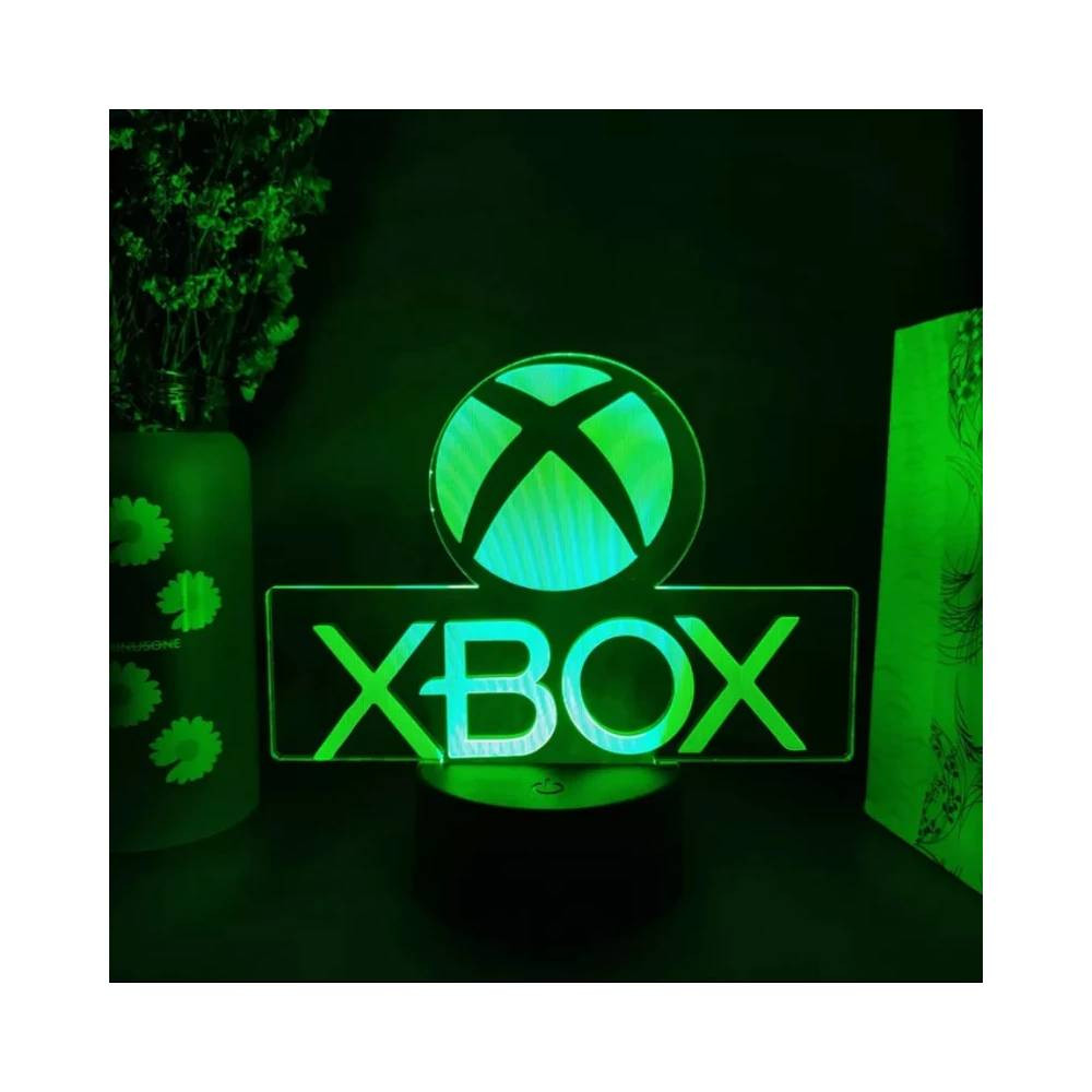Gaming Room Desk Setup Lighting Decor Xbox Logo LED Night Lamp - 7 Color Change - Gaming - Lebanon