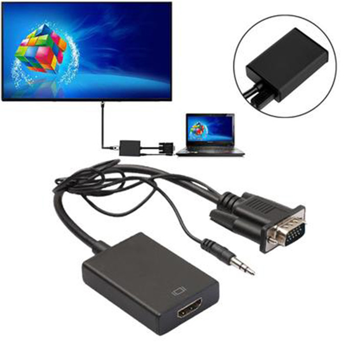 VGA TO HDMI + AUDIO CABLE SEI - Computers & Tech - Lebanon