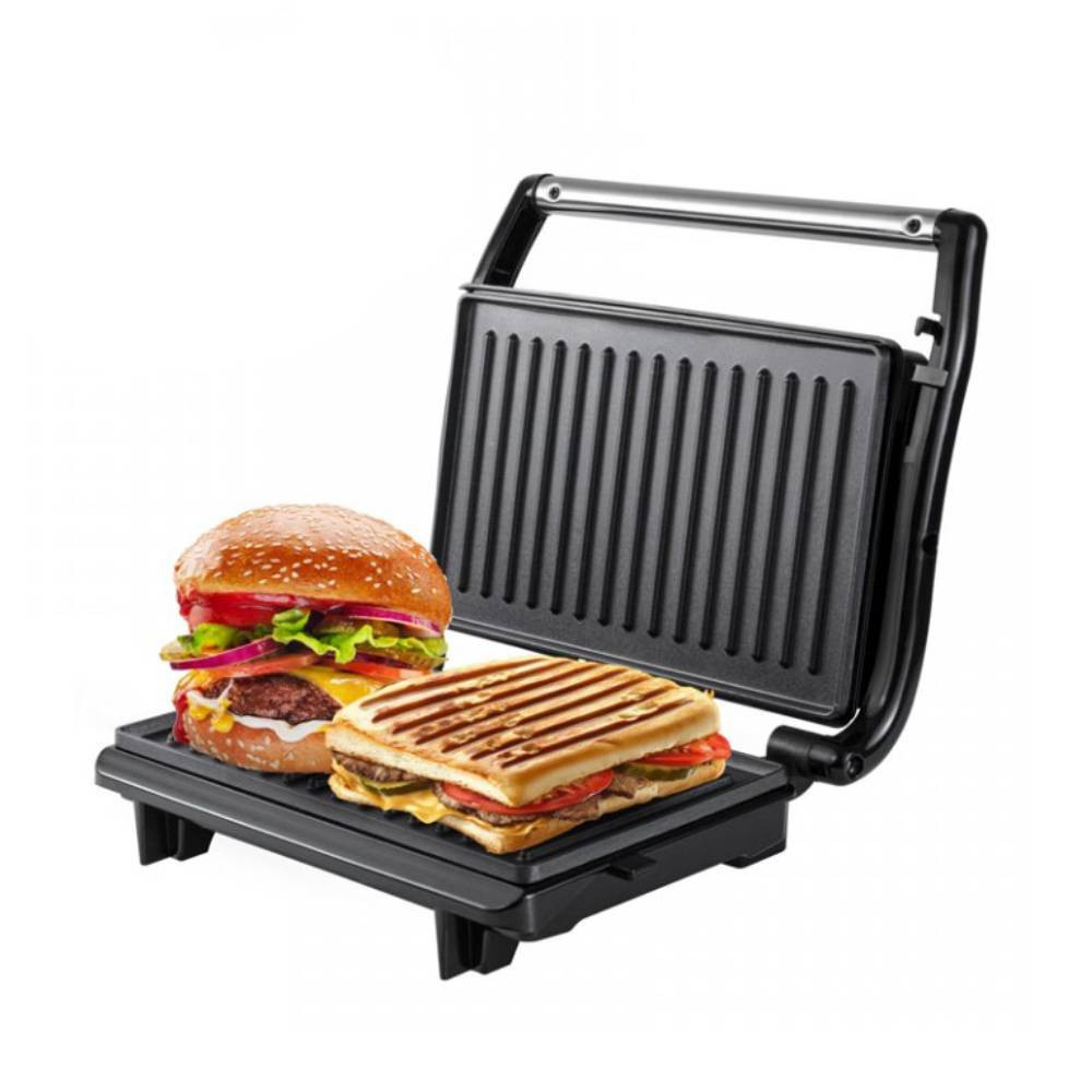 Beper Beper Electric Grill, Non Stick Coating, Steel, 800W - Black | P101TOS003 - Home & Kitchen - Lebanon