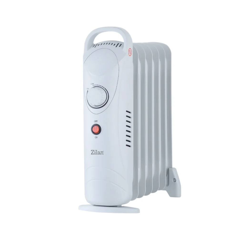 Zilan Zilan Electric Oil Heater – 7 Elements, 700W, Adjustable Thermostat - White | ZLN4980 - Home & Kitchen - Lebanon