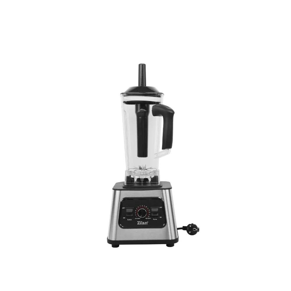 Zilan Zilan Professional Blender – 1100W, 2L Glass Bowl, 15 Speeds + Pulse, 3D Stainless Steel Blades | ZLN2785 - Home & Kitchen - Lebanon