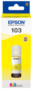 Epson Epson 103 EcoTank Yellow Ink Bottle | C13T00S44A - Printers & Ink - Lebanon