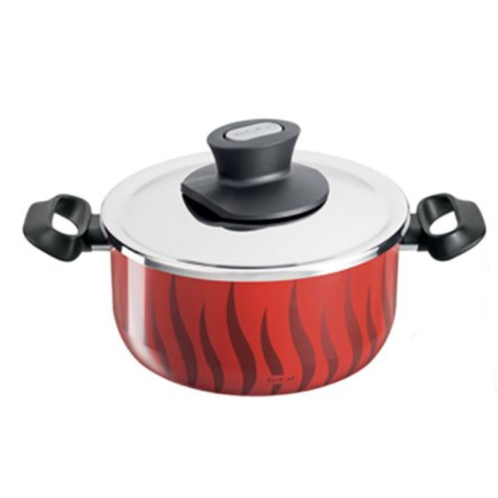 Tefal Tefal Tempo Flamme - Stewpot 22cm+SS Lid | C3044583 - Home & Kitchen - Lebanon