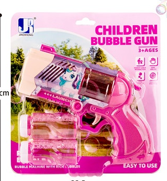 Kids Bubble Gun Toy Children Bubble Gun Pink Unicorn Design | P82138-1 - Toys & Games - Lebanon