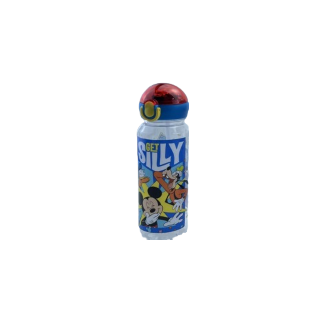 Kids Water Bottle with Straw Mickey & Friends Design Blue | LZ-23122-6-2 - Home & Kitchen - Lebanon