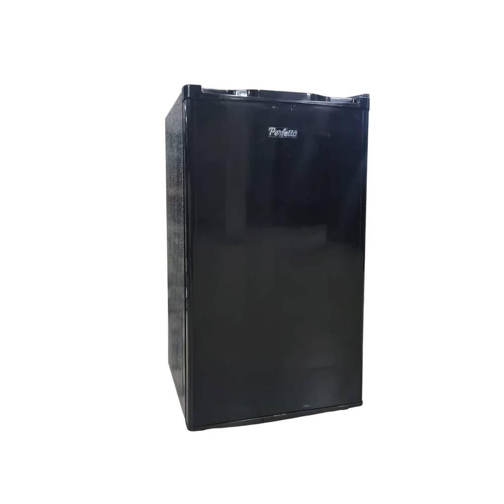 Perfetto Perfetto Defrost Mini Fridge 83.2cm Black with Glass Shelf & R600A | PRF-PRF92BK - Home & Kitchen - Lebanon