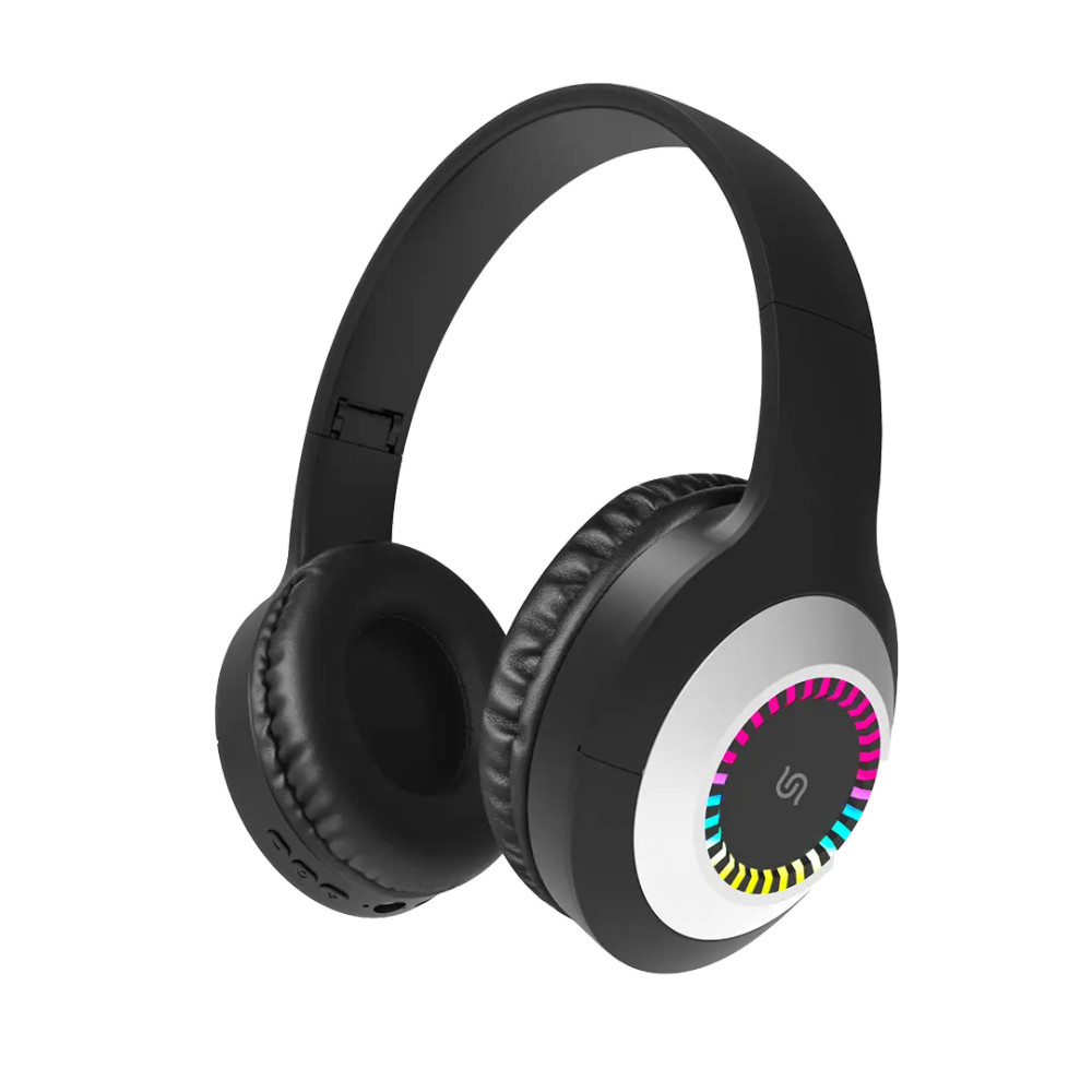 Porodo Porodo Soundtec Radiant Bluetooth Headphones 200mAh - Black | STWLEP028 - Computers & Tech - Lebanon