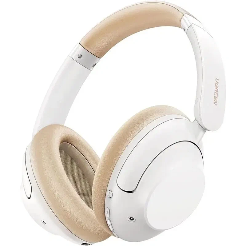 UGREEN UGREEN HiTune Max 5 Pro Active Noise Cancelling Wireless Bluetooth Headphones - Beige - Computers & Tech - Lebanon