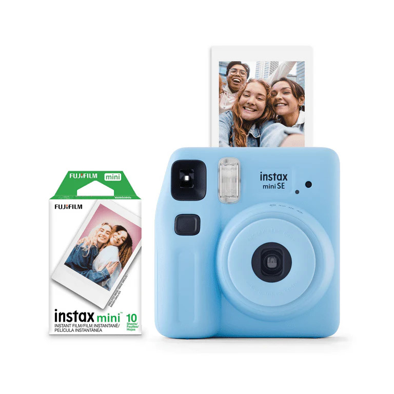 Fujifilm Fujifilm Instax Mini SE Film Bundle - Blue - TV, Cameras & Photography - Lebanon