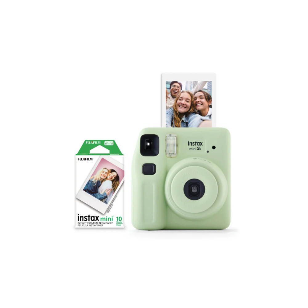Fujifilm Fujifilm Instax Mini SE Film Bundle - Green - TV, Cameras & Photography - Lebanon