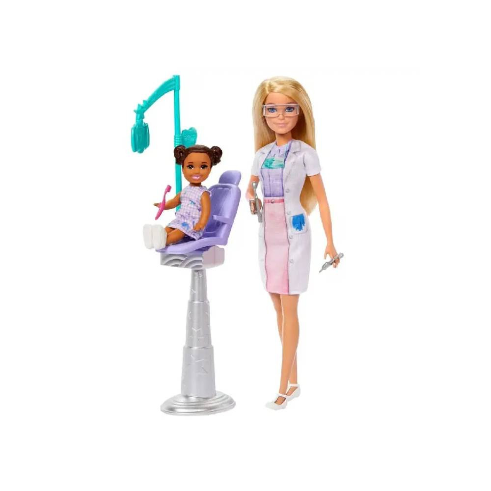 Barbie Barbie Dentist Playset with Patient Doll Blonde | MTBBJCR74 - Toys & Games - Lebanon