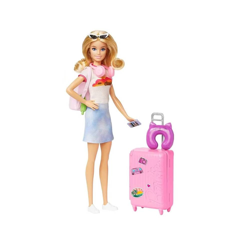Barbie Barbie Malibu Travel Doll with Accessories | MTBBHJY18 - Toys & Games - Lebanon