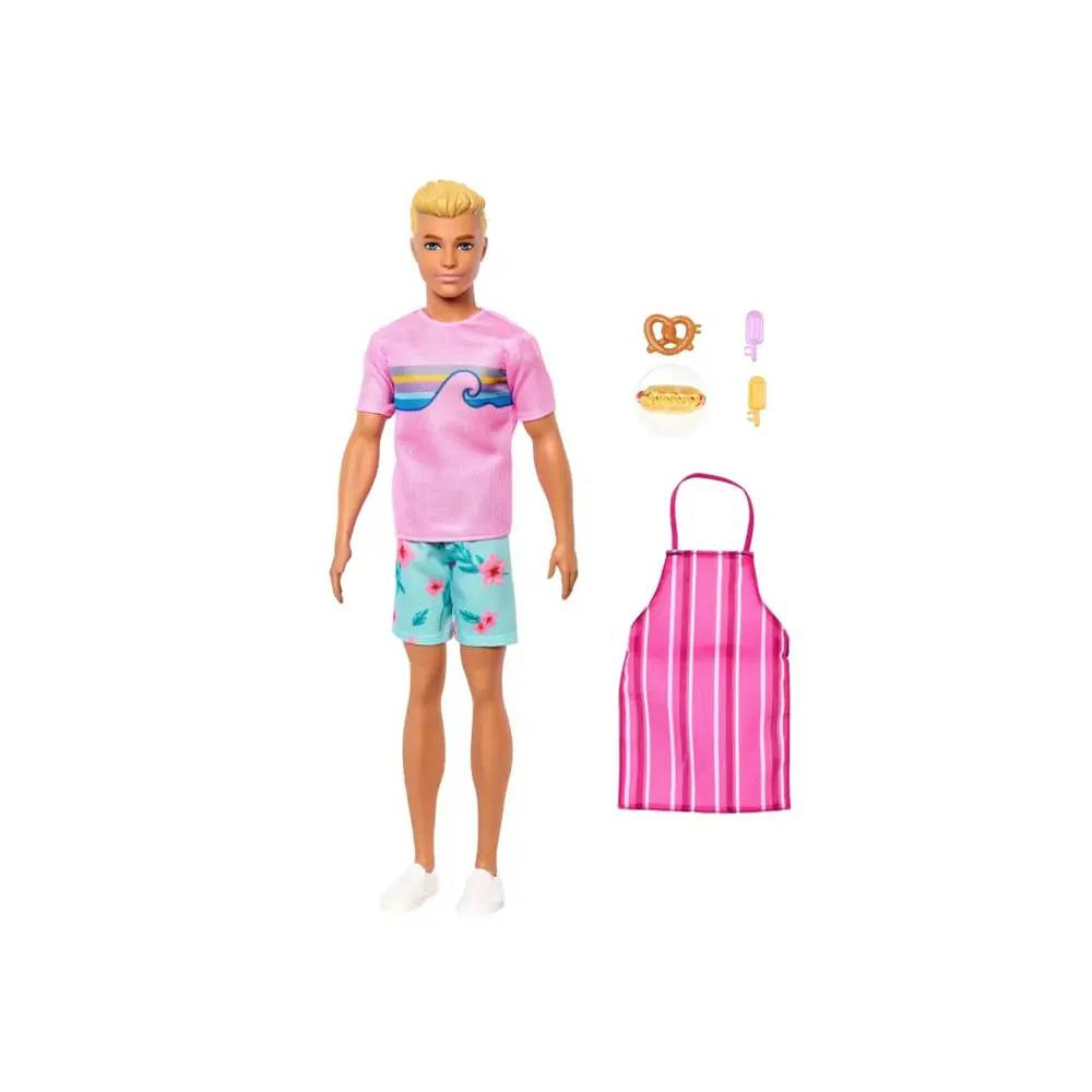 Barbie Barbie Mysteries Ken Doll with Beach Snack Accessories | MTBBJFV65 - Toys & Games - Lebanon