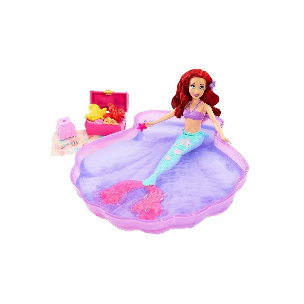 Disney Princess Ariel Pool Playset with Sand & Accessories | MTDPHWB39