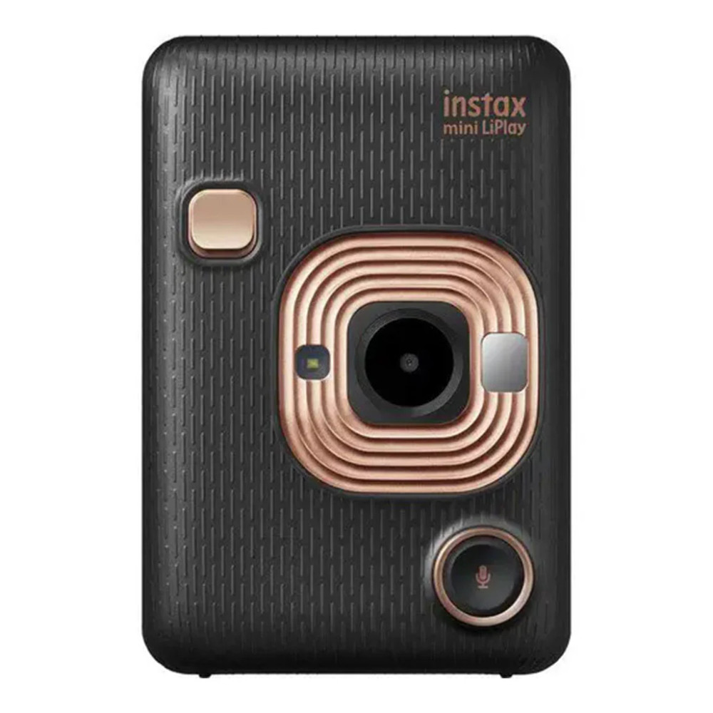 Fujifilm Fujifilm Instax Mini LiPlay - Compact Hybrid Instant Camera - Elegant Black | FUIHMLPCB - TV, Cameras & Photography - Lebanon