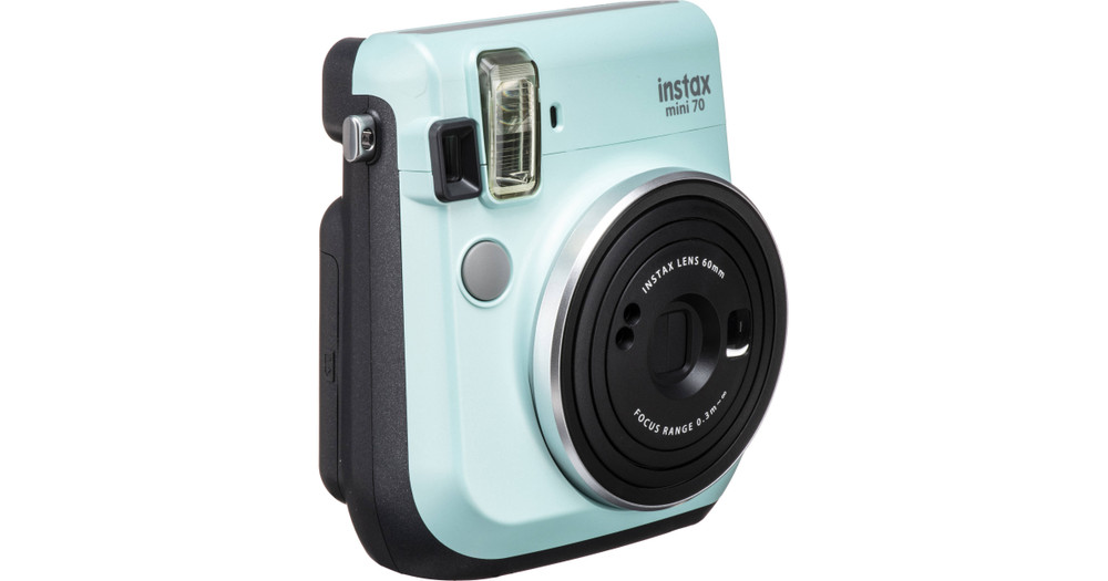 Fujifilm Fujifilm Instax Mini 70 - Instant Film Camera - Icy Mint - TV, Cameras & Photography - Lebanon