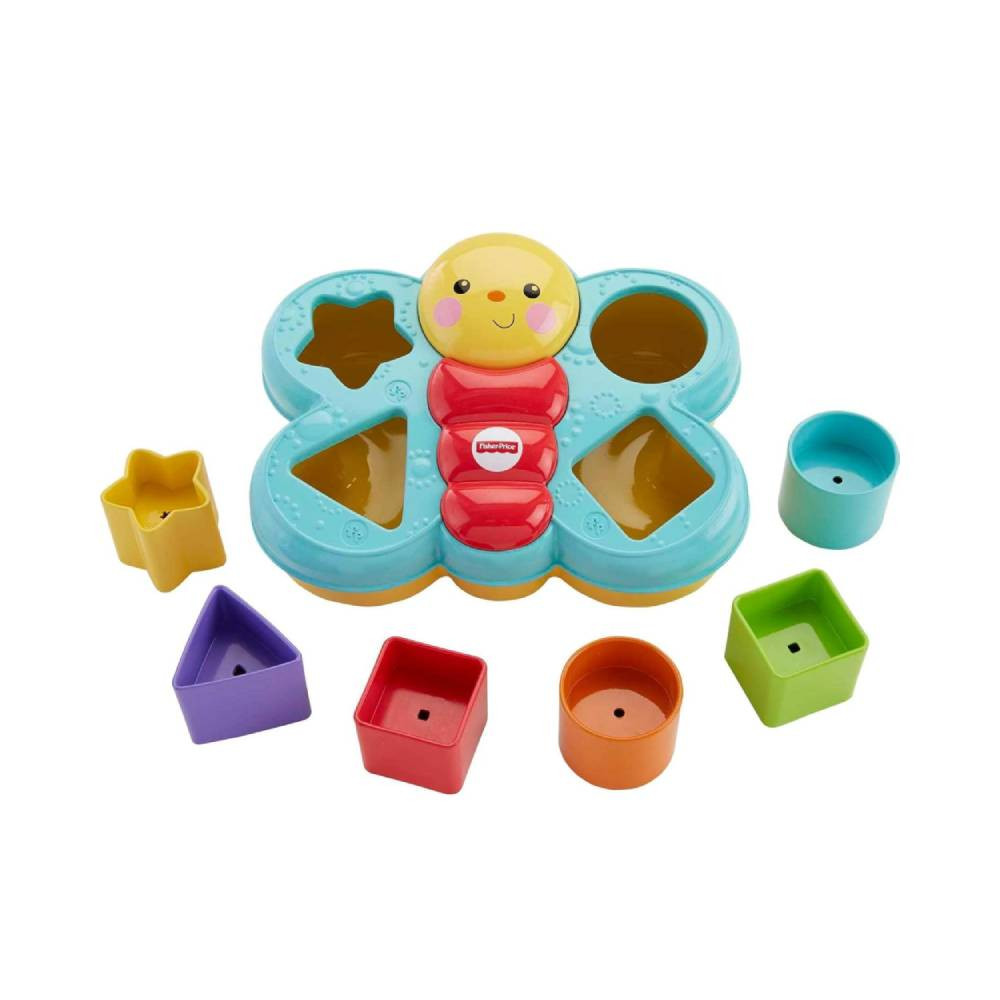 Fisher Price Fisher-Price Butterfly Shape Sorter Baby Toy | MTFPDC22 - Toys & Games - Lebanon