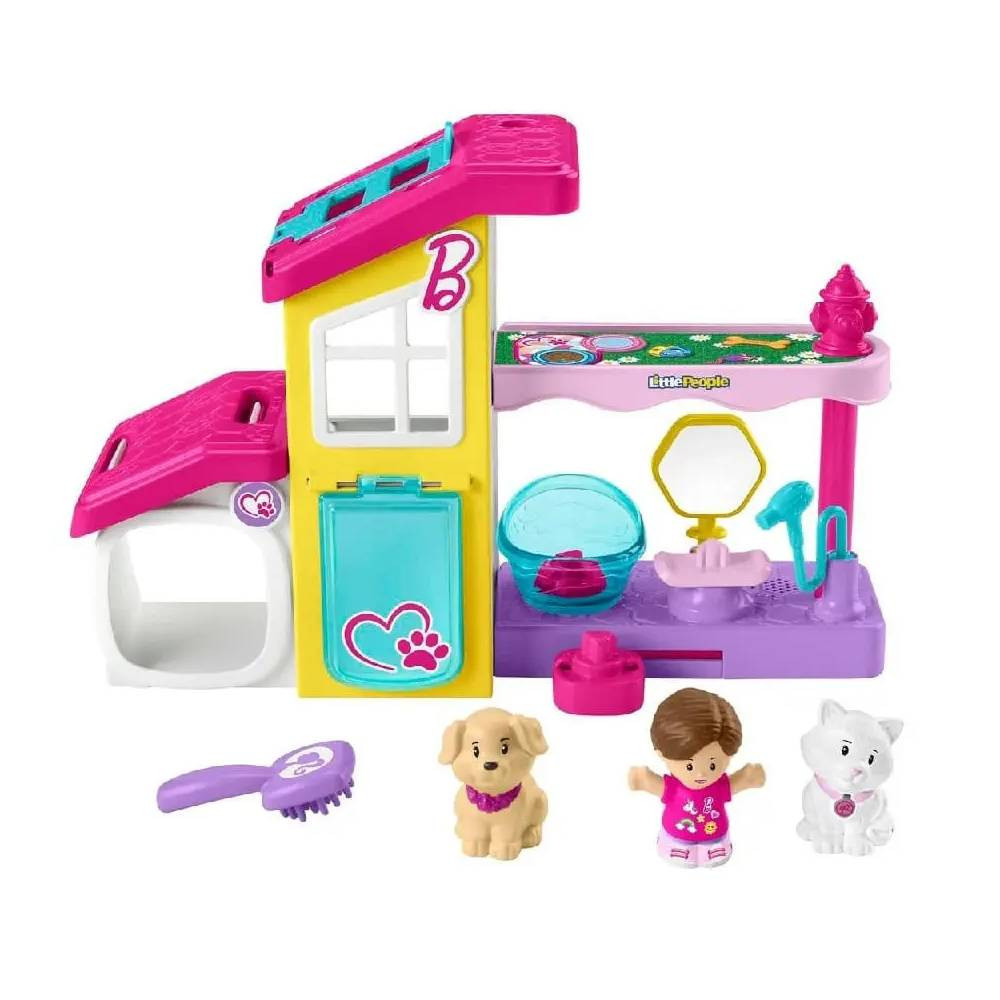 Fisher Price Fisher-Price Little People Barbie Play & Care Pet Spa Playset | MTFPHJW76 - Toys & Games - Lebanon