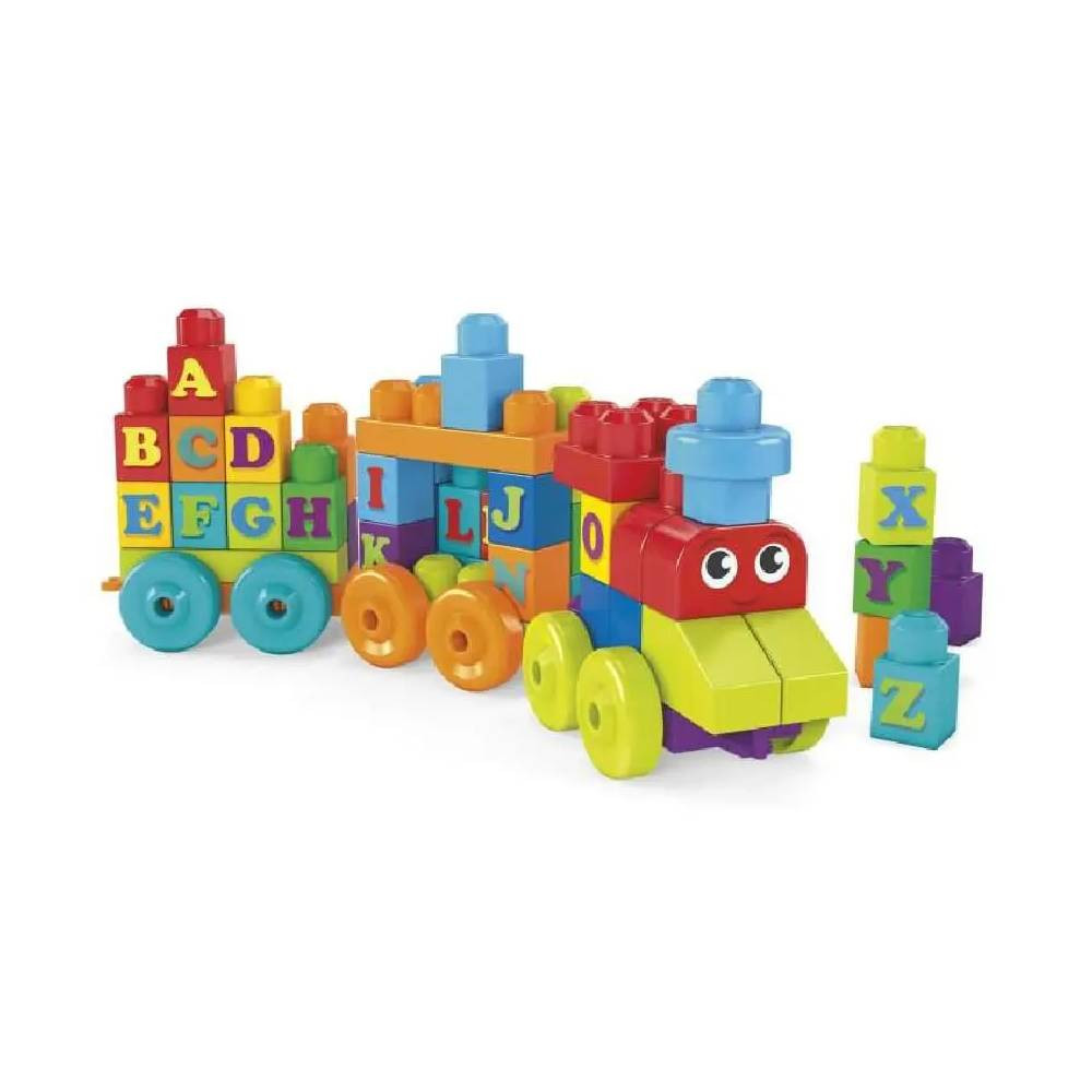 Mega Bloks Mega Bloks ABC Alphabet Train Building Set | MTMGDXH35 - Toys & Games - Lebanon