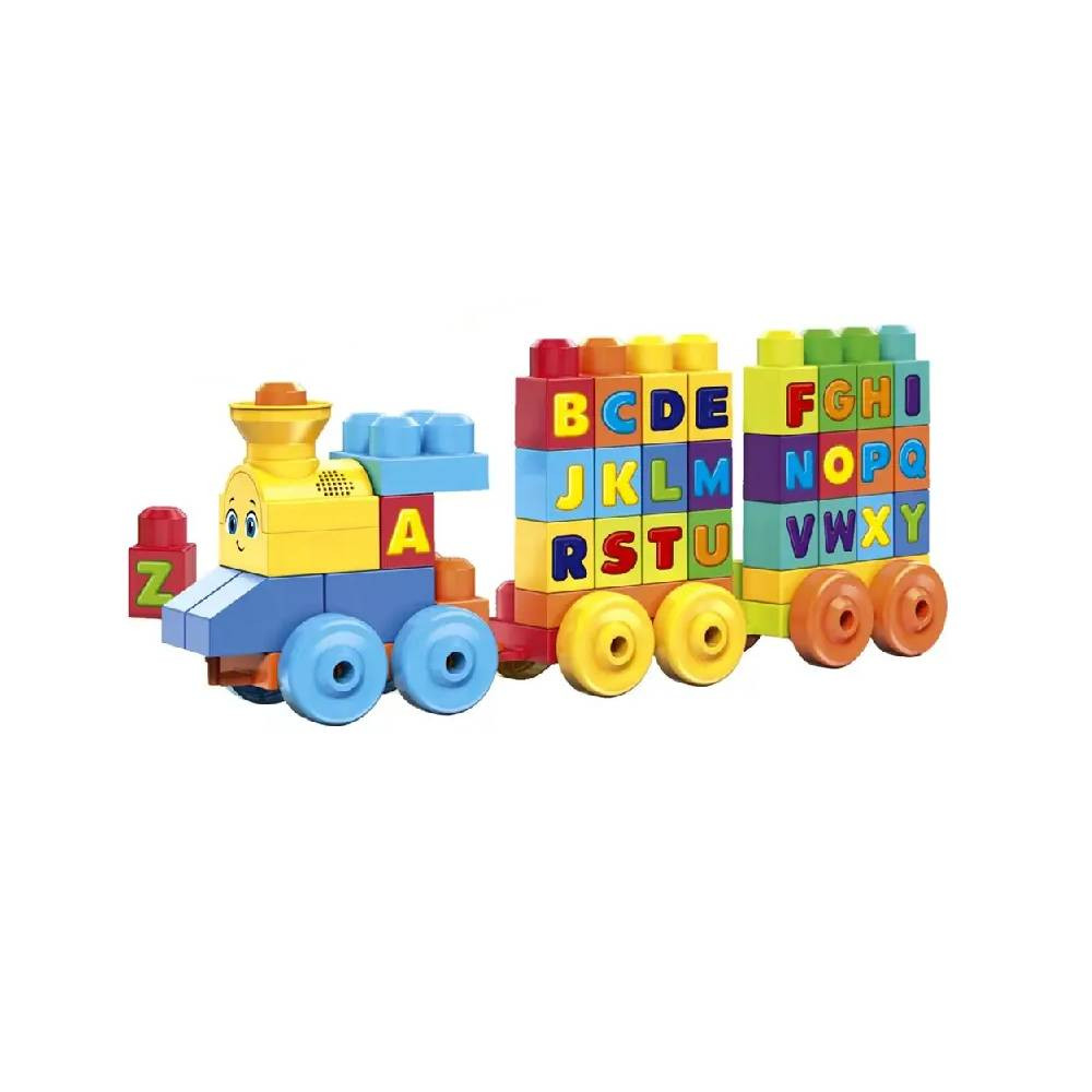 Mega Bloks Mega Bloks ABC Musical Train Building Set | MTMGFWK22 - Toys & Games - Lebanon