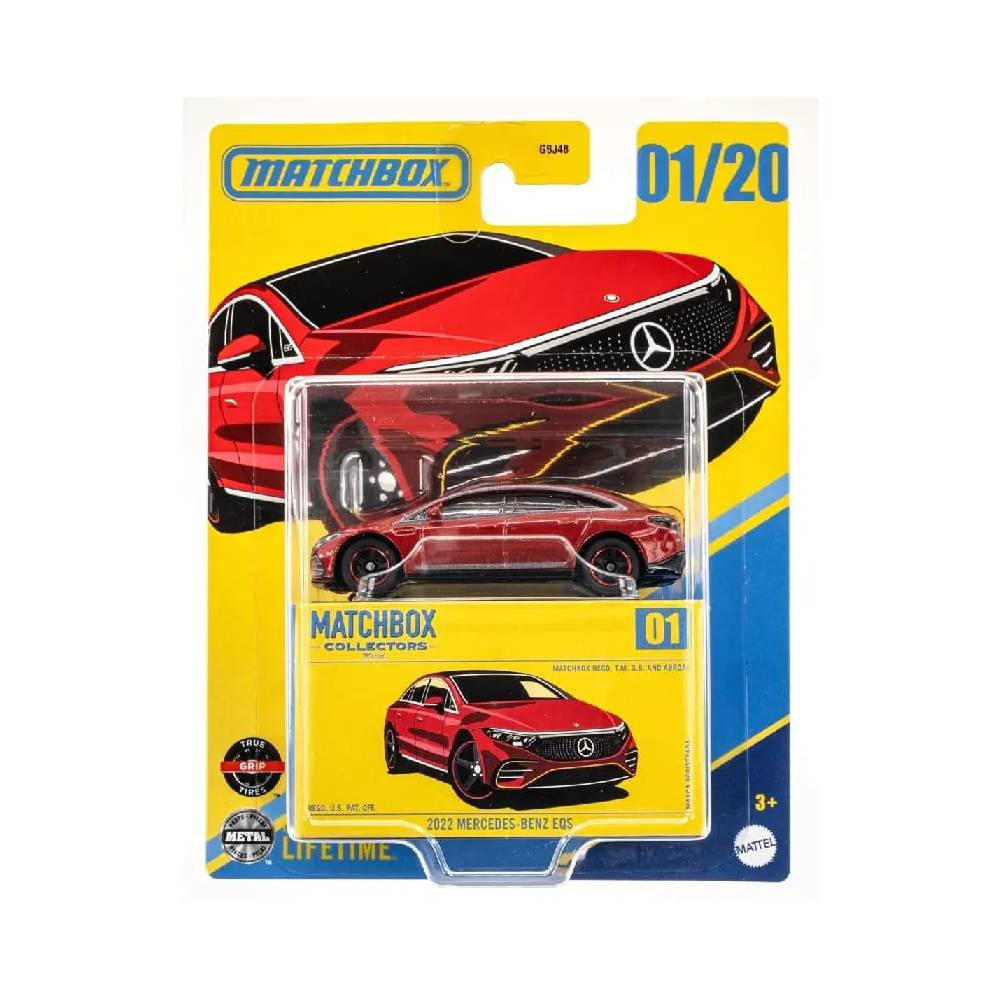 MatchBox Matchbox Collectors 2022 Mercedes-Benz EQS 1:64 Die-Cast Model | MTMBGBJ48 01/20 - Toys & Games - Lebanon