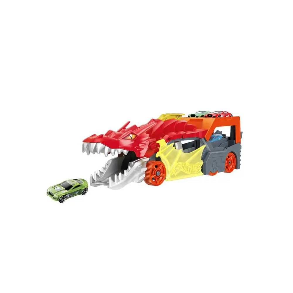 Hot Wheels Hot Wheels Dragon Launch Transporter Vehicle | MTHWGTK42 - Toys & Games - Lebanon