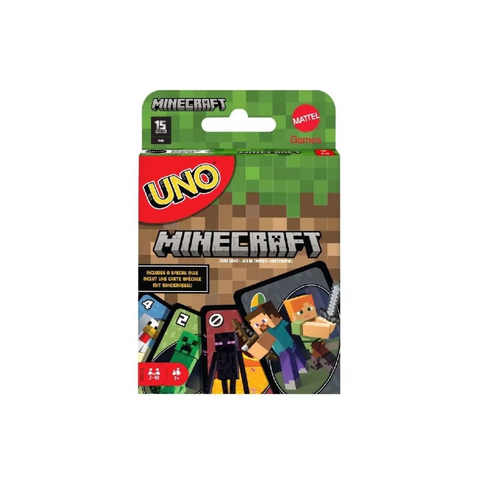 UNO UNO Minecraft Card Game with Creeper Action Card | MTGMFPD61 - Toys & Games - Lebanon